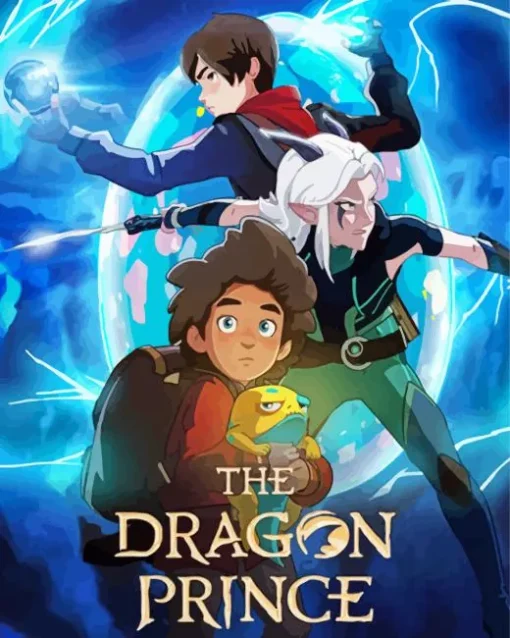 The Dragon Prince Animation Diamond Painting