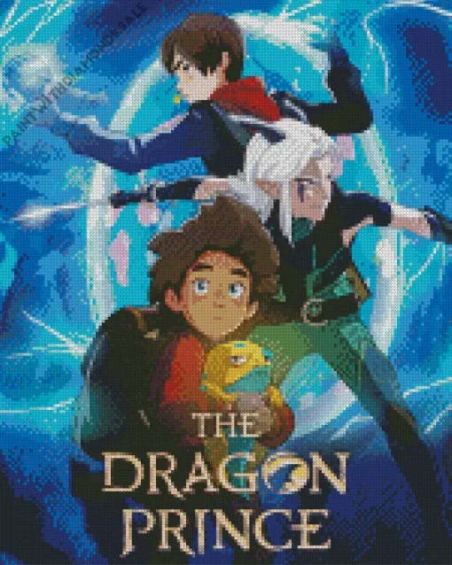 The Dragon Prince Animation Diamond Painting