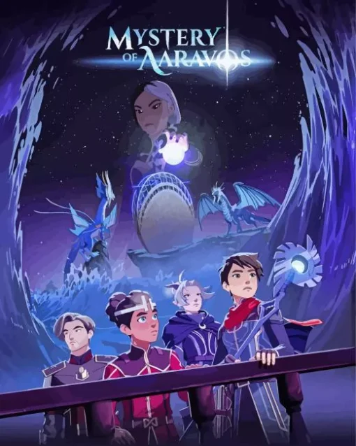 The Dragon Prince Characters Poster Diamond Painting