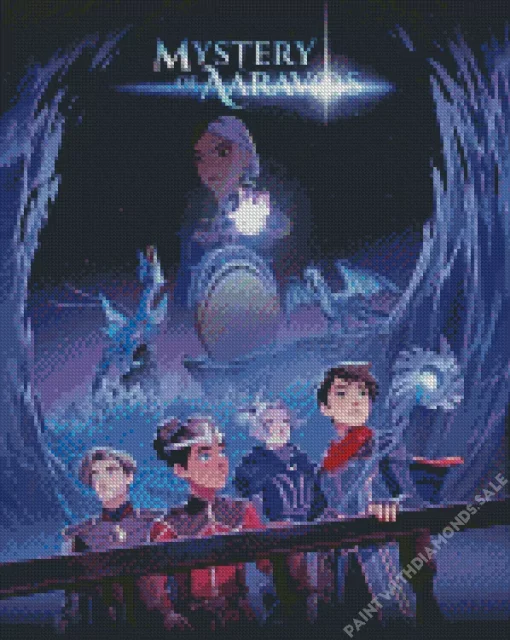 The Dragon Prince Characters Poster Diamond Painting