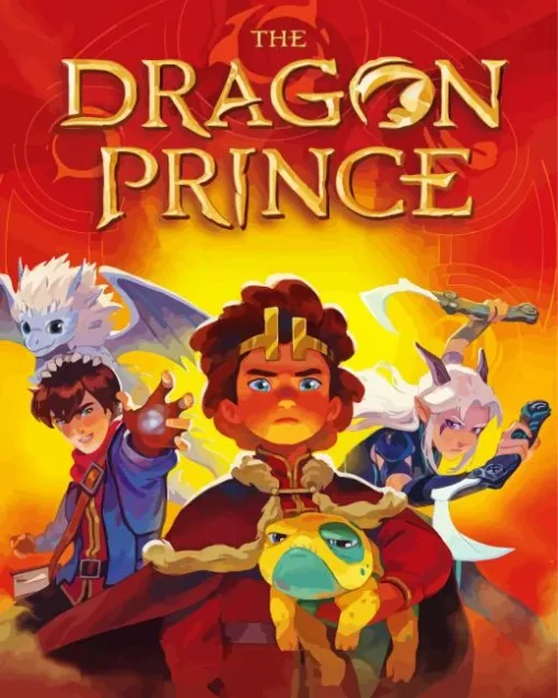 The Dragon Prince Poster Diamond Painting