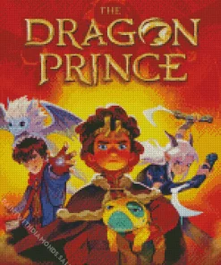 The Dragon Prince Poster Diamond Painting