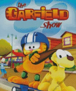 The Garfield Show Animated Series Diamond Painting