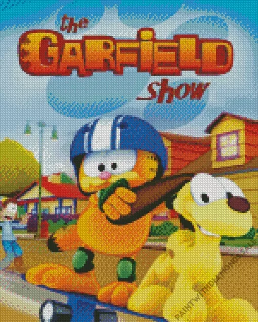 The Garfield Show Animated Series Diamond Painting