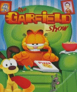 The Garfield Show Poster Diamond Painting