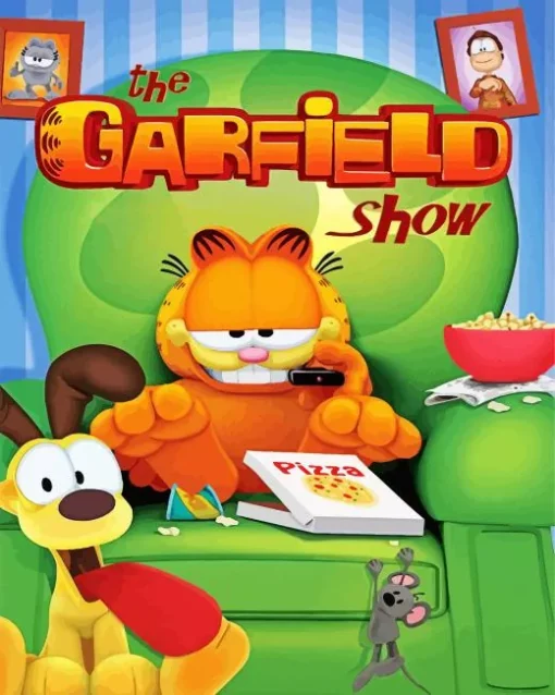 The Garfield Show Poster Diamond Painting