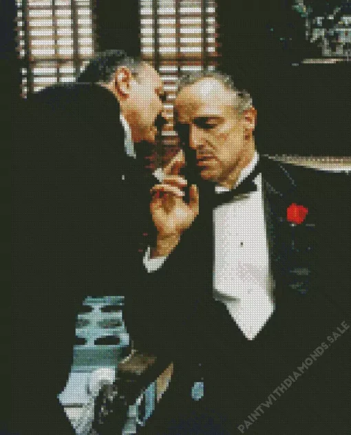 The Godfather Characters Diamond Painting