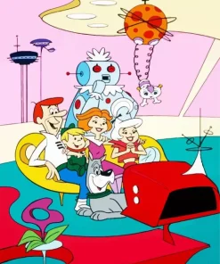 The Jetsons Animation Diamond Painting