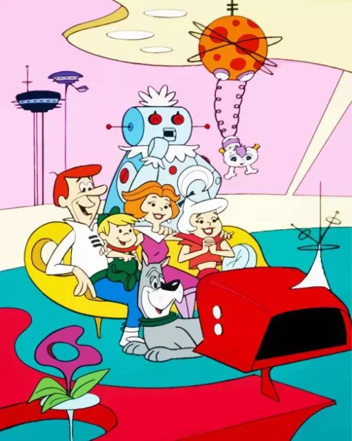 The Jetsons Animation Diamond Painting