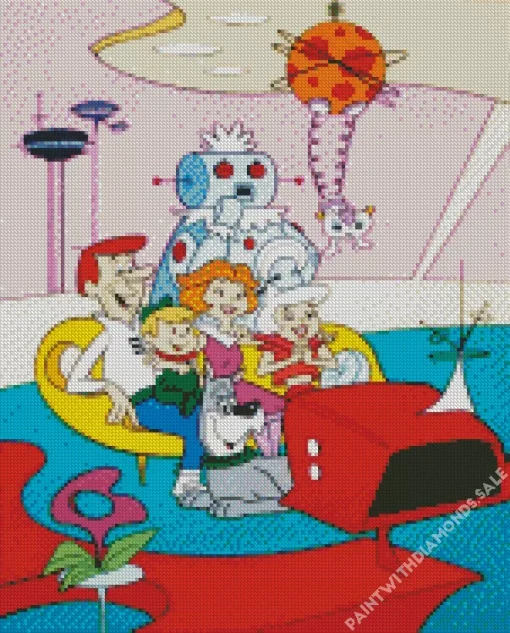 The Jetsons Animation Diamond Painting