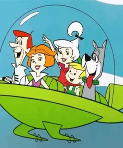 The Jetsons Cartoon Diamond Painting