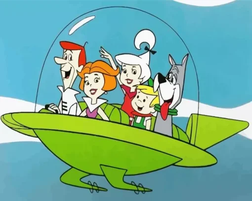 The Jetsons Cartoon Diamond Painting