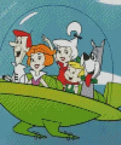 The Jetsons Cartoon Diamond Painting