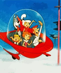 The Jetsons Characters Diamond Painting