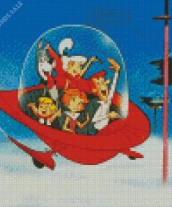 The Jetsons Characters Diamond Painting