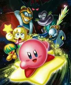 The Kirby Video Game Diamond Paints