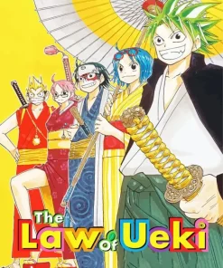 The Law of Ueki Anime Diamond Painting