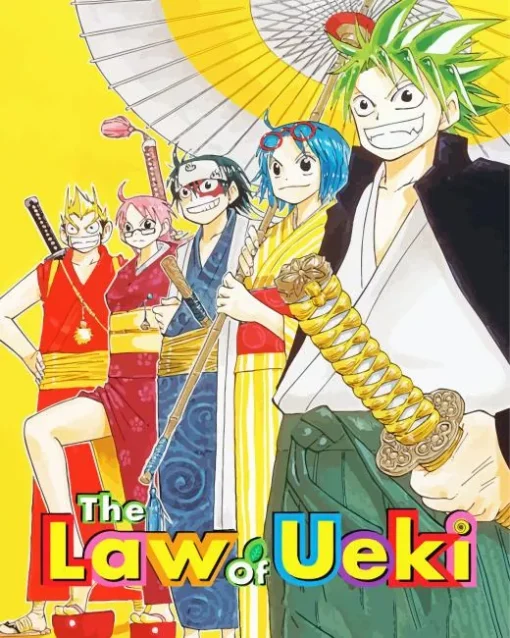 The Law of Ueki Anime Diamond Painting