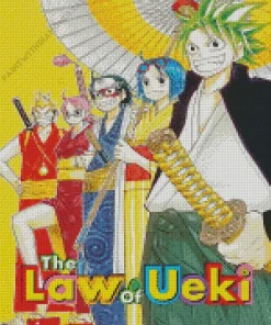 The Law of Ueki Anime Diamond Painting