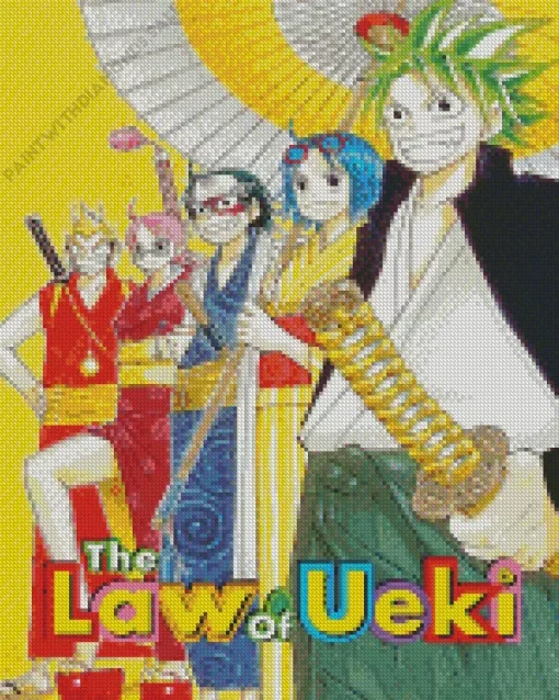 The Law of Ueki Anime Diamond Painting