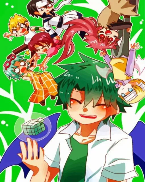 The Law Of Ueki Anime Series Diamond Painting