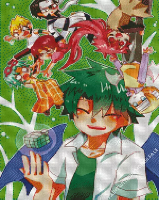 The Law Of Ueki Anime Series Diamond Painting