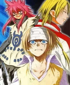 The Law Of Ueki Characters Diamond Painting