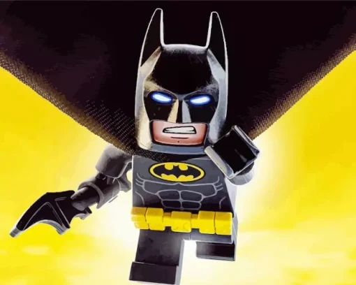 The Lego Batman Diamond By Numbers