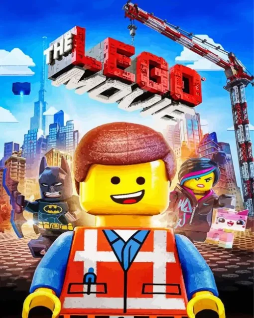 The Lego Movie Diamond By Numbers