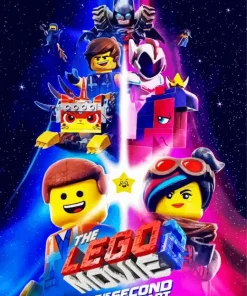 The Lego Movie Poster Diamond By Numbers