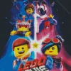 The Lego Movie Poster Diamond Paintings