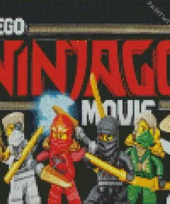 The Lego Ninjago Movie Diamond Paintings