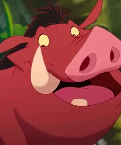 The Lion King Pumbaa Diamond Painting