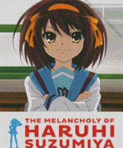 The Melancholy Of Haruhi Suzumiya Diamond Painting