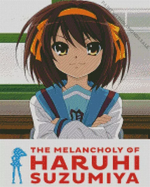 The Melancholy Of Haruhi Suzumiya Diamond Painting