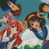 The Melancholy of Haruhi Suzumiya Anime Diamond Painting