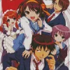 The Melancholy of Haruhi Suzumiya Anime Poster Diamond Painting