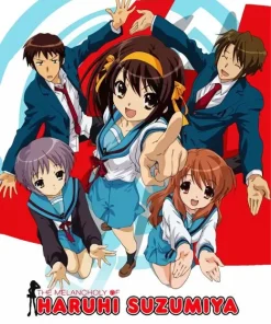 The Melancholy Of Haruhi Suzumiya Poster Diamond Painting