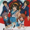 The Melancholy Of Haruhi Suzumiya Poster Diamond Painting