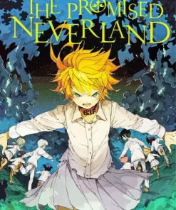 The Promised Neverland Anime Diamond Painting