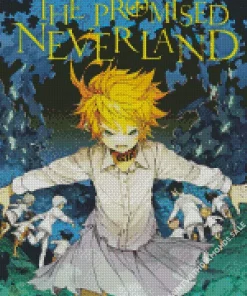 The Promised Neverland Anime Diamond Painting