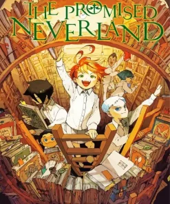 The Promised Neverland Anime Poster Diamond Painting