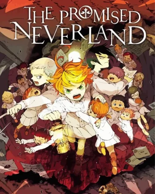 The Promised Neverland Anime Series Diamond Painting