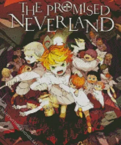 The Promised Neverland Anime Series Diamond Painting