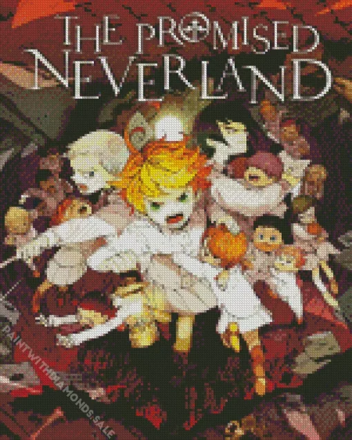 The Promised Neverland Anime Series Diamond Painting