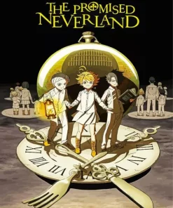 The Promised Neverland Poster Diamond Painting