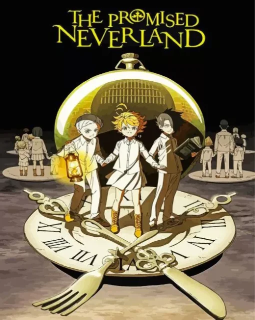 The Promised Neverland Poster Diamond Painting