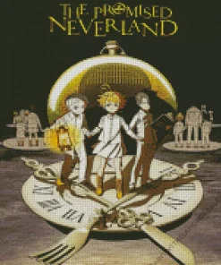 The Promised Neverland Poster Diamond Painting