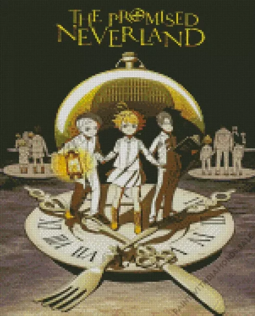 The Promised Neverland Poster Diamond Painting