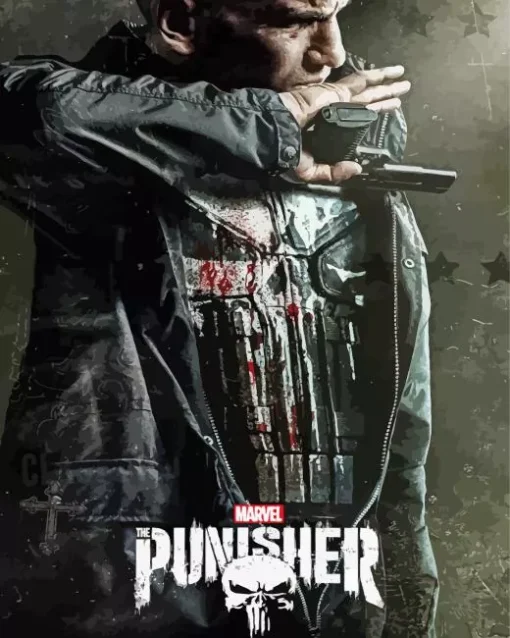 The Punisher Diamond Painting